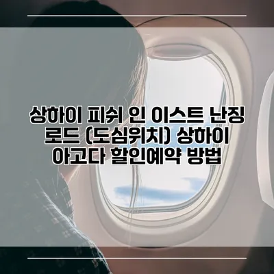 상하이 피쉬 인 이스트 난징 로드 (도심위치) 상하이 아고다 할인예약 방법