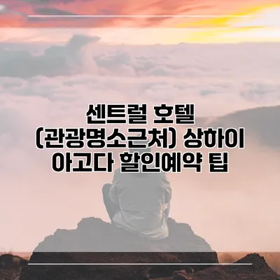 센트럴 호텔 (관광명소근처) 상하이 아고다 할인예약 팁