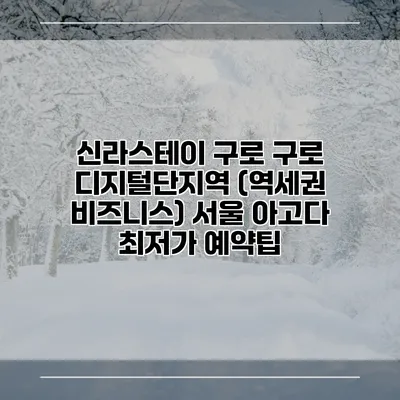 신라스테이 구로 구로 디지털단지역 (역세권 비즈니스) 서울 아고다 최저가 예약팁