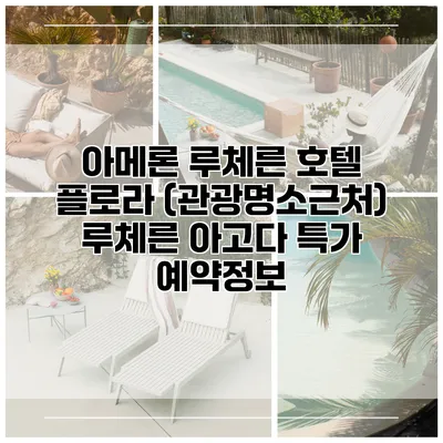 아메론 루체른 호텔 플로라 (관광명소근처) 루체른 아고다 특가 예약정보