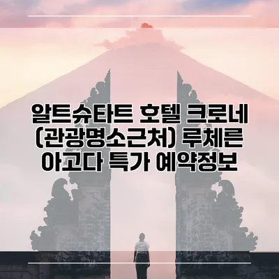 알트슈타트 호텔 크로네 (관광명소근처) 루체른 아고다 특가 예약정보