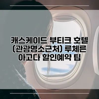 캐스케이드 부티크 호텔 (관광명소근처) 루체른 아고다 할인예약 팁