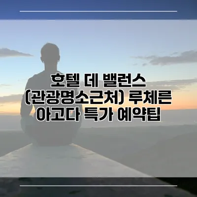 호텔 데 밸런스 (관광명소근처) 루체른 아고다 특가 예약팁