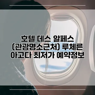 호텔 데스 알페스 (관광명소근처) 루체른 아고다 최저가 예약정보